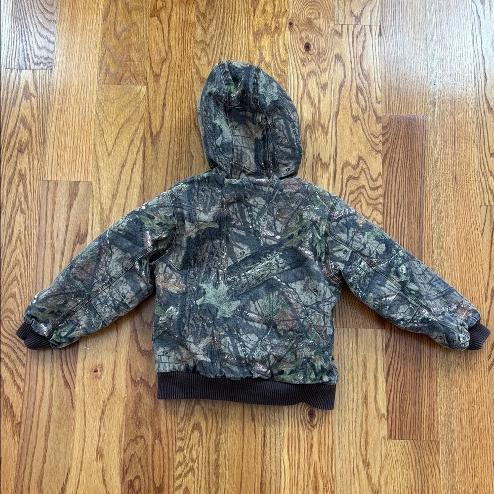 Carhartt Mossy Oak Jacket Boys Youth XS‎ X-Small 6 Camouflage Hunting Outdoors